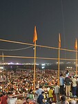 Avondceremonie aan de Ganges