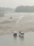 Bussen in bad