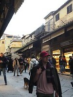 Op de ponte Vecchio