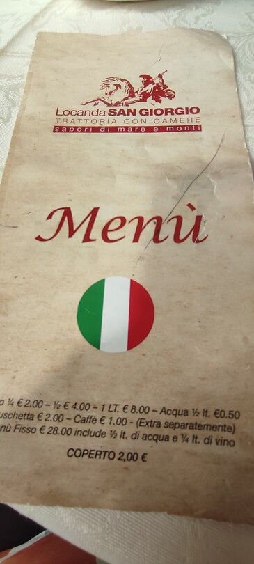 Het menu