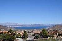 Uitzicht op Lake Mead