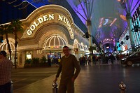 Voor het Golden Nugget
