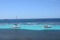 Uitzicht vanaf Rottnest Island