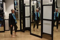 Aan het shoppen