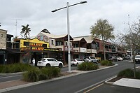 de hoofdstraat van Margaret River