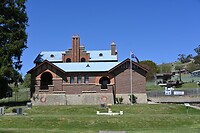 het gerechtsgebouw in Omeo