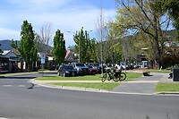 begin van de fietstocht