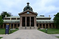 het gerechtsgebouw in Bathurst