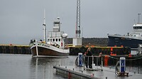 aan komst van onze boot