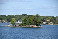 eilandje bewoond