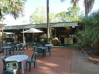 het terras