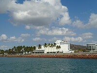 op weg met de boot naar Magnetic Island
