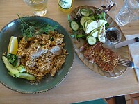 Ik kon het niet laten. Wagyu met uitgebreide nasi schotel.