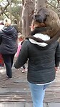 Aymée aan de wandel samen met serrah