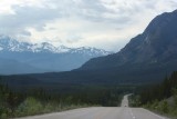 Weg door de Rocky Mountains