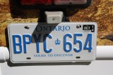 Nummerbord camper