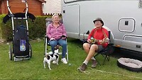 In mijn caravan