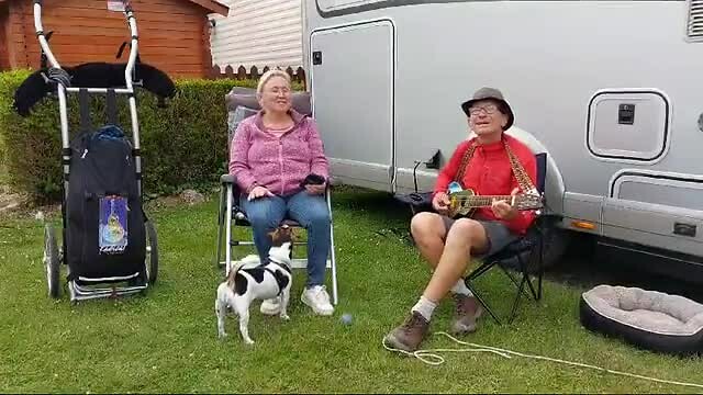 In mijn caravan