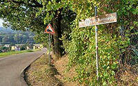 Terug heuvelachtig