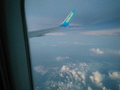 Vlucht naar Bangkok