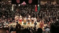 Opkomst Sumo worstelaars