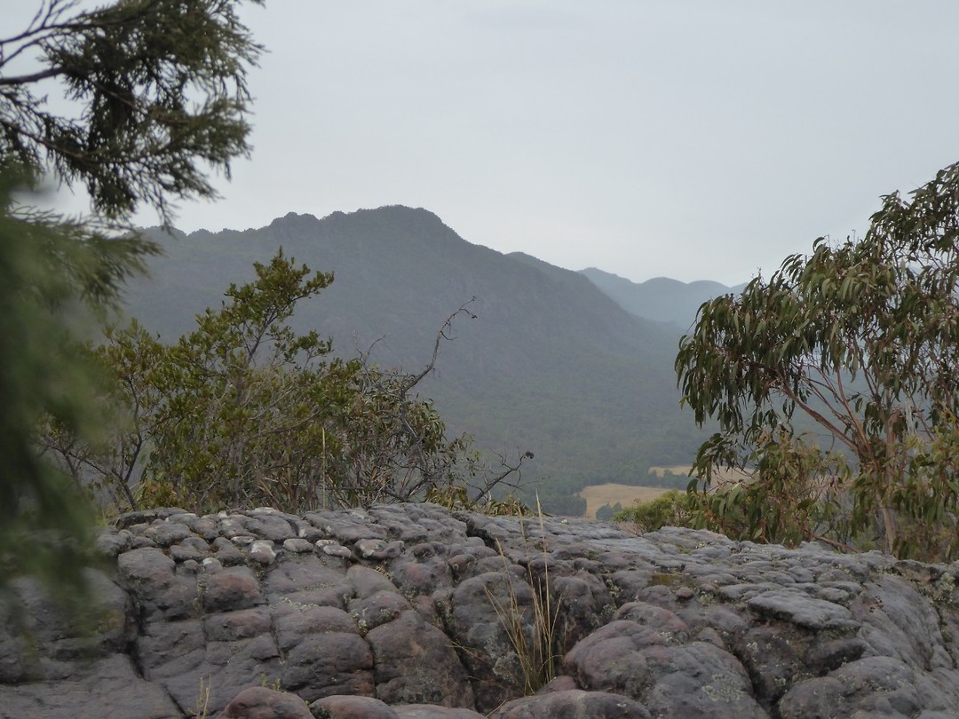 The grampians by rain