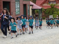 Schoolreis in mijnstadje