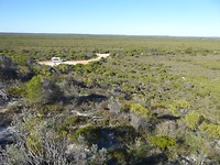vanaf Hansen Bay Lookout