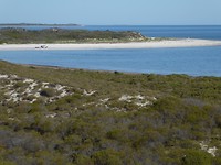 vanaf Hansen Bay Lookout