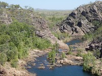 bij  Edith  Falls