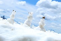 3 little snowman