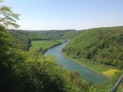 De Maas vanaf de "berg"