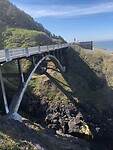 Brug over een kloof