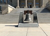 Liberty Bell Replica voor het Idaho State Capitol