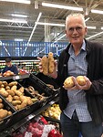 Zulke grote aardappels hebben ze in Idaho.