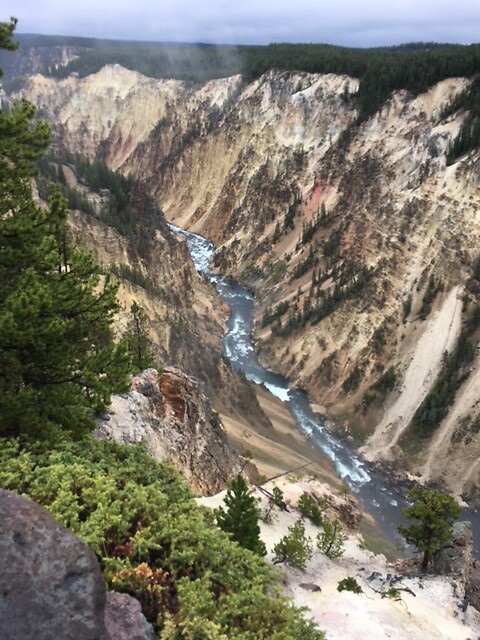 The canyon.