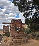 Ingang Zion Park.