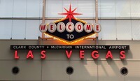 Vliegveld Las Vegas.