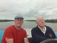 Pa en Hans op de Friese wateren