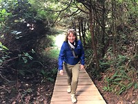Trail Pacific Rim langs Pacific Ocean