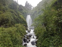 Peguche waterval