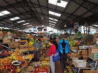 Op de kleurrijke markt