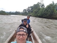 Kano tour, altijd leuk. Ondanks de bak herrie
