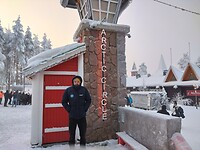 Kerstman dorp