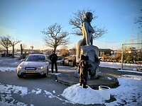 De grote zeemeermin in Kopenhagen