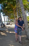 Us op Palm cove beach
