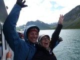 on the ferry ´Gjende´ to Gjendesheim