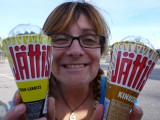 Real liquorice ice :-D! A must to try!