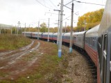 And the rear view of the train from outside :-)