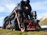 We just can't get enough of trains! And this one we had to ourselves!